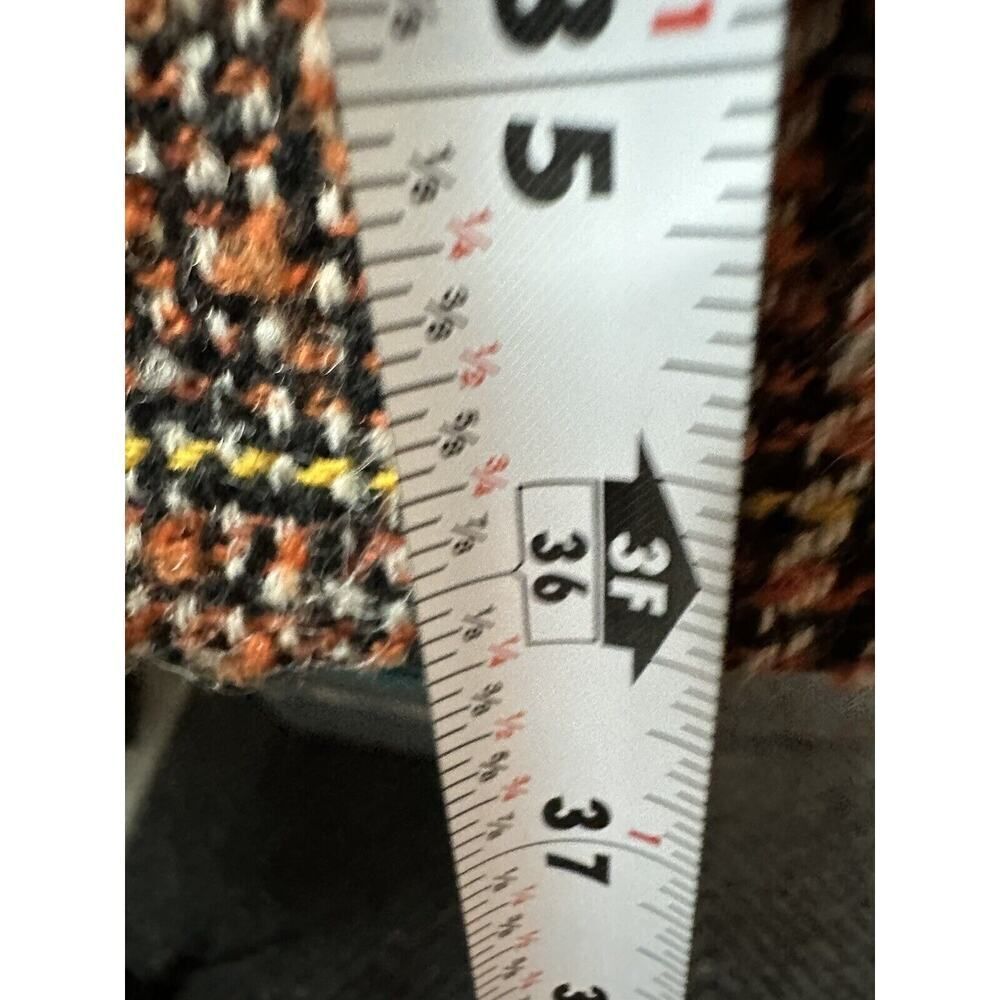Scotch & Soda Brown Plaid Pea Coat - Picture 11 of 14